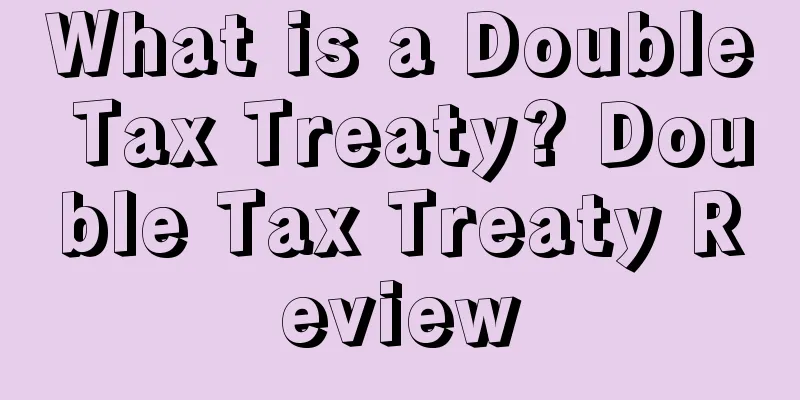 What is a Double Tax Treaty? Double Tax Treaty Review