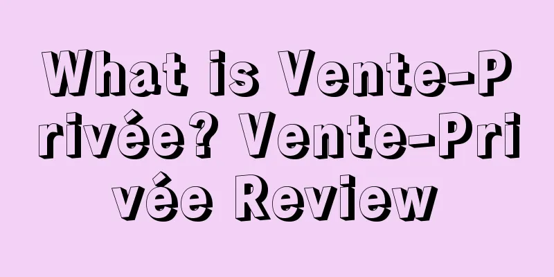What is Vente-Privée? Vente-Privée Review