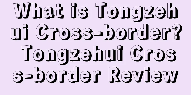 What is Tongzehui Cross-border? Tongzehui Cross-border Review