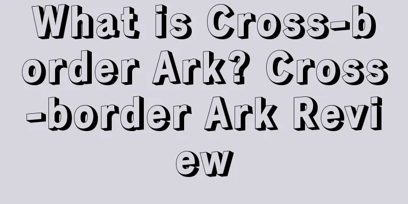 What is Cross-border Ark? Cross-border Ark Review