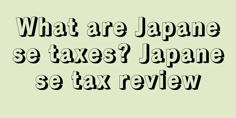 What are Japanese taxes? Japanese tax review