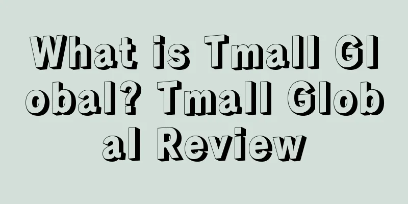 What is Tmall Global? Tmall Global Review