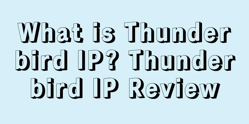 What is Thunderbird IP? Thunderbird IP Review