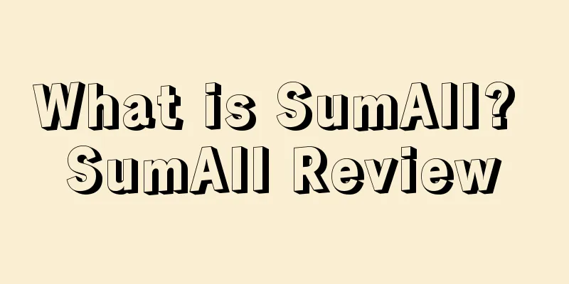 What is SumAll? SumAll Review