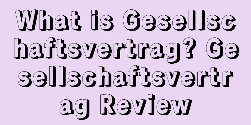What is Gesellschaftsvertrag? Gesellschaftsvertrag Review