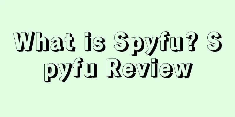 What is Spyfu? Spyfu Review