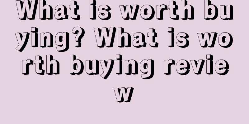 What is worth buying? What is worth buying review