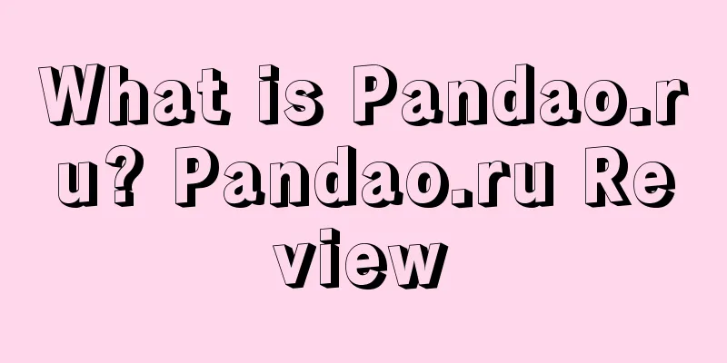 What is Pandao.ru? Pandao.ru Review