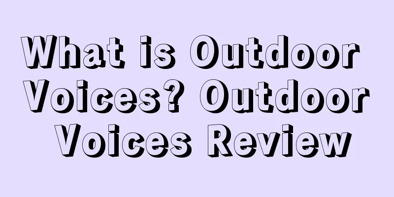 What is Outdoor Voices? Outdoor Voices Review