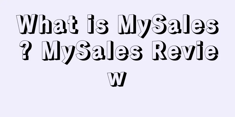 What is MySales? MySales Review