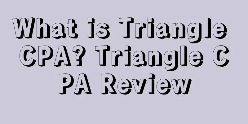 What is Triangle CPA? Triangle CPA Review