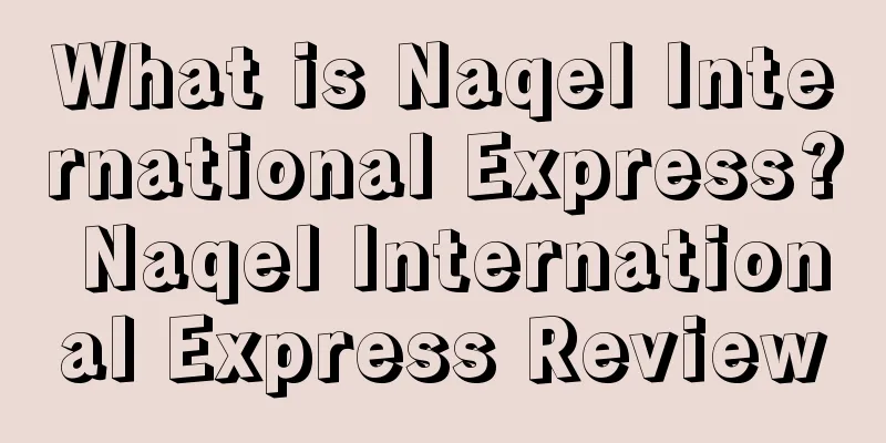 What is Naqel International Express? Naqel International Express Review