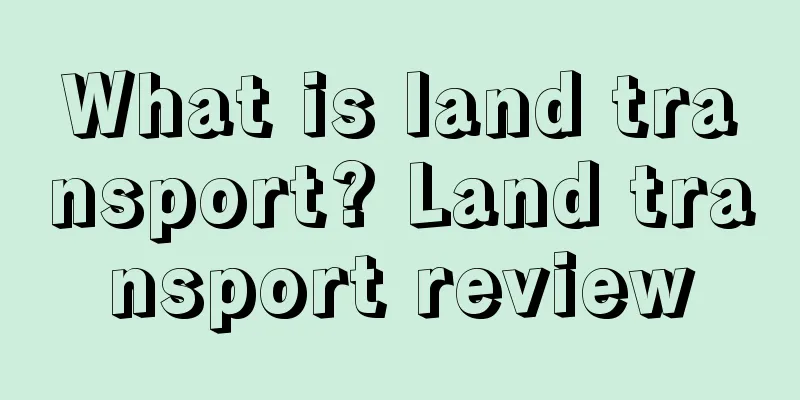 What is land transport? Land transport review