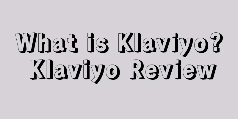 What is Klaviyo? Klaviyo Review