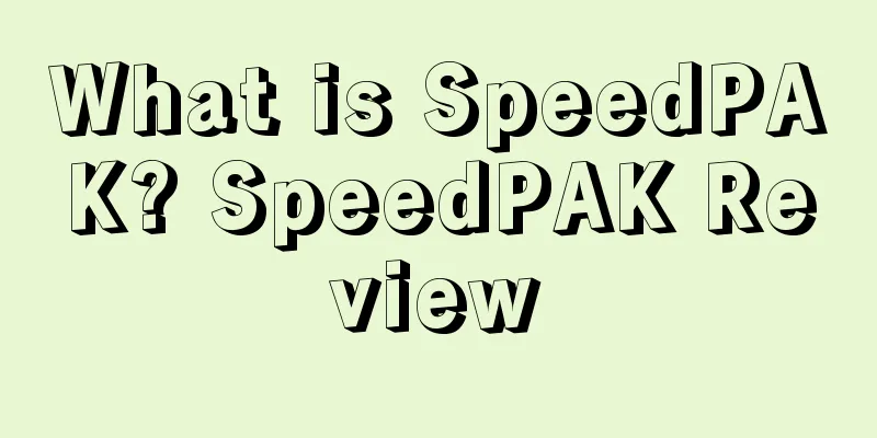 What is SpeedPAK? SpeedPAK Review