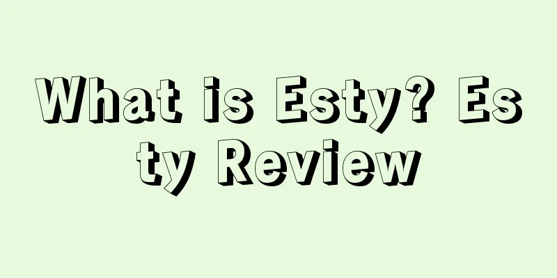 What is Esty? Esty Review
