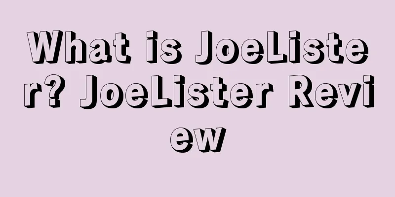 What is JoeLister? JoeLister Review