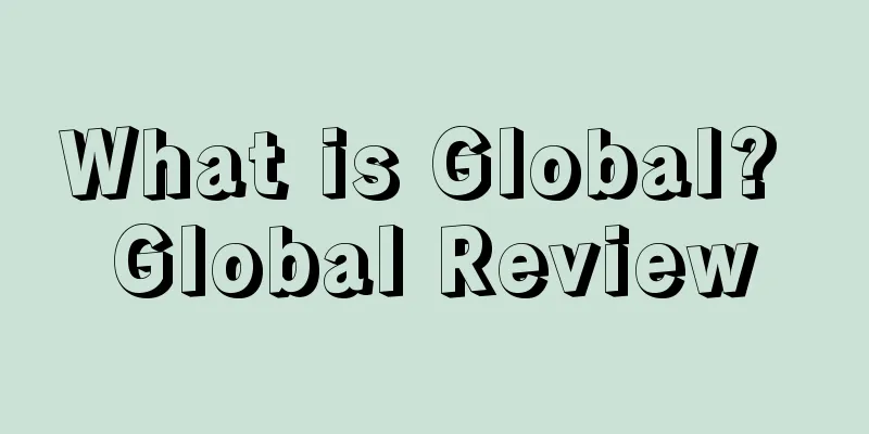 What is Global? Global Review