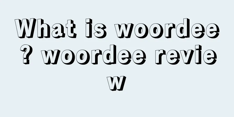 What is woordee? woordee review