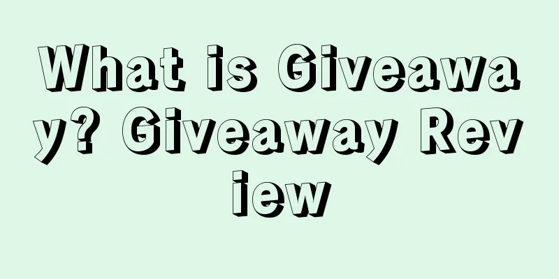 What is Giveaway? Giveaway Review