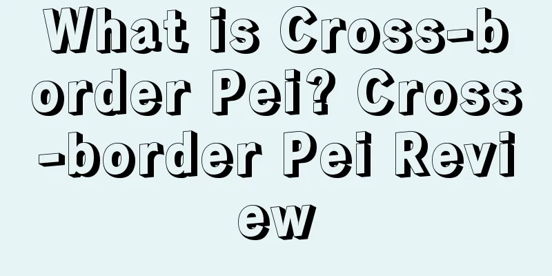 What is Cross-border Pei? Cross-border Pei Review