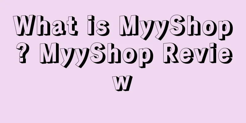 What is MyyShop? MyyShop Review