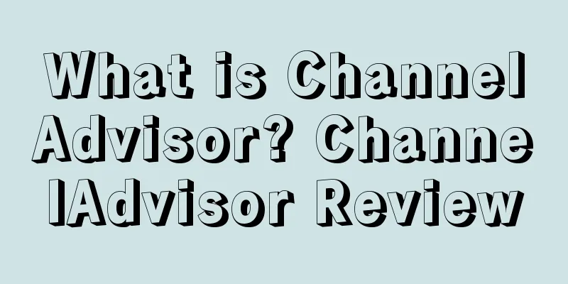 What is ChannelAdvisor? ChannelAdvisor Review