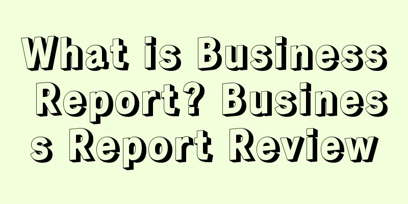 What is Business Report? Business Report Review