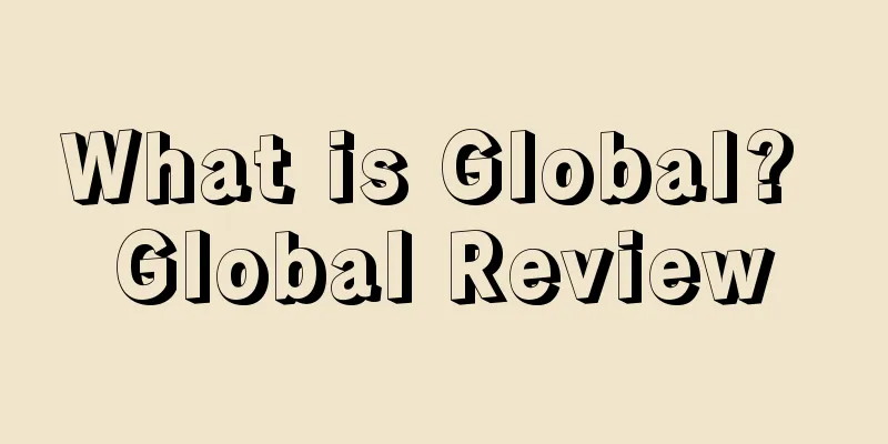What is Global? Global Review