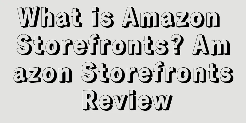 What is Amazon Storefronts? Amazon Storefronts Review