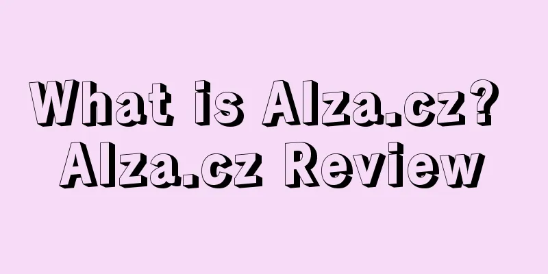 What is Alza.cz? Alza.cz Review