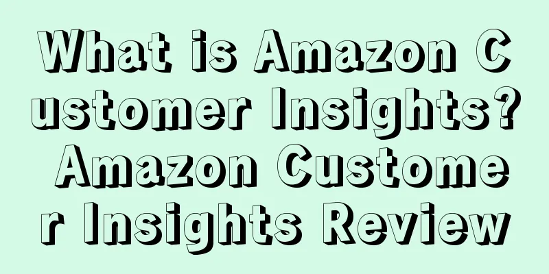 What is Amazon Customer Insights? Amazon Customer Insights Review