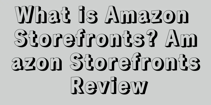 What is Amazon Storefronts? Amazon Storefronts Review