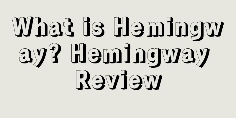 What is Hemingway? Hemingway Review