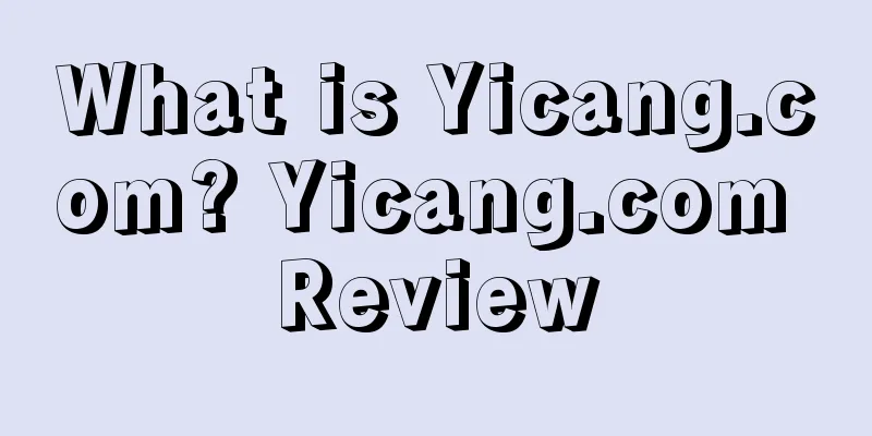 What is Yicang.com? Yicang.com Review