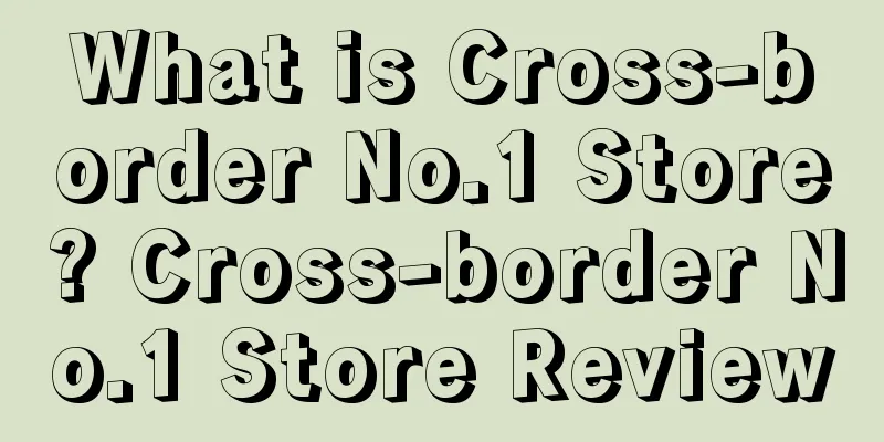 What is Cross-border No.1 Store? Cross-border No.1 Store Review