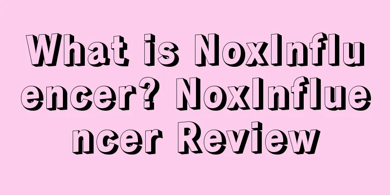 What is NoxInfluencer? NoxInfluencer Review