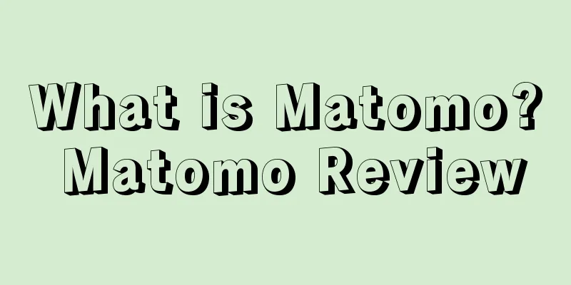 What is Matomo? Matomo Review