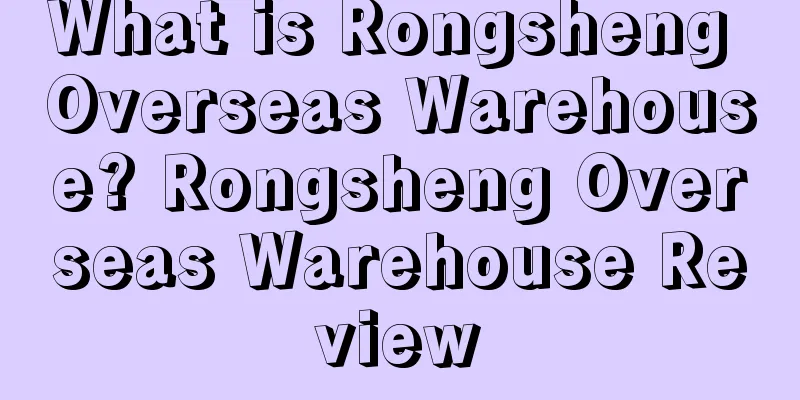 What is Rongsheng Overseas Warehouse? Rongsheng Overseas Warehouse Review