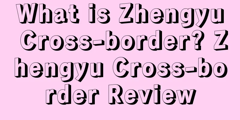 What is Zhengyu Cross-border? Zhengyu Cross-border Review