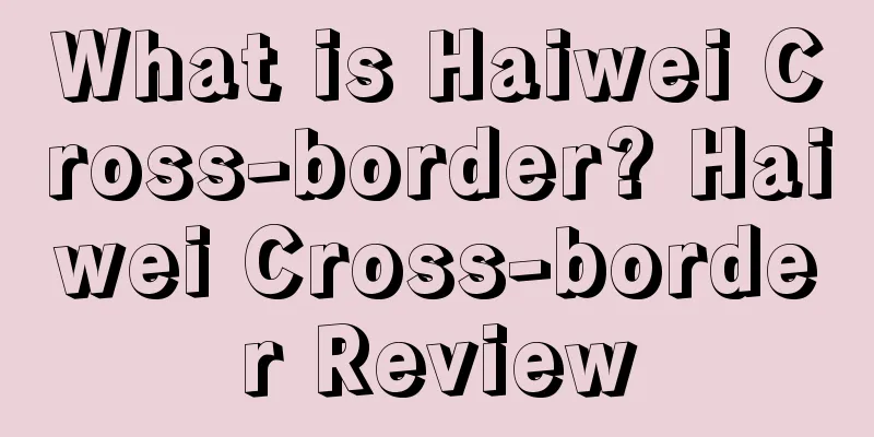 What is Haiwei Cross-border? Haiwei Cross-border Review