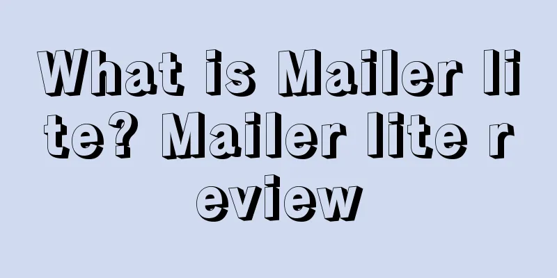 What is Mailer lite? Mailer lite review