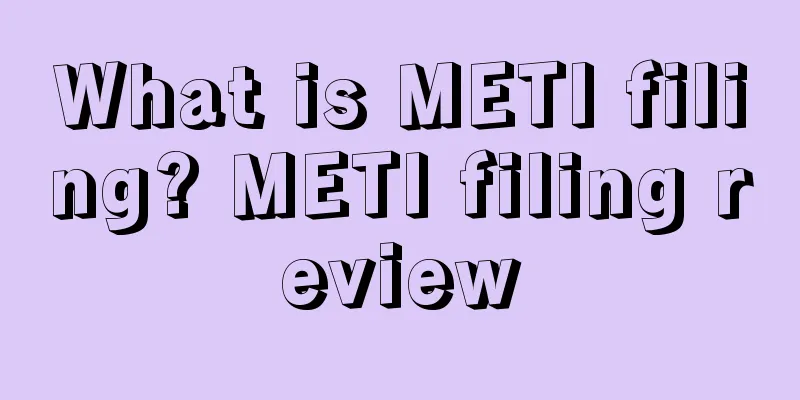 What is METI filing? METI filing review