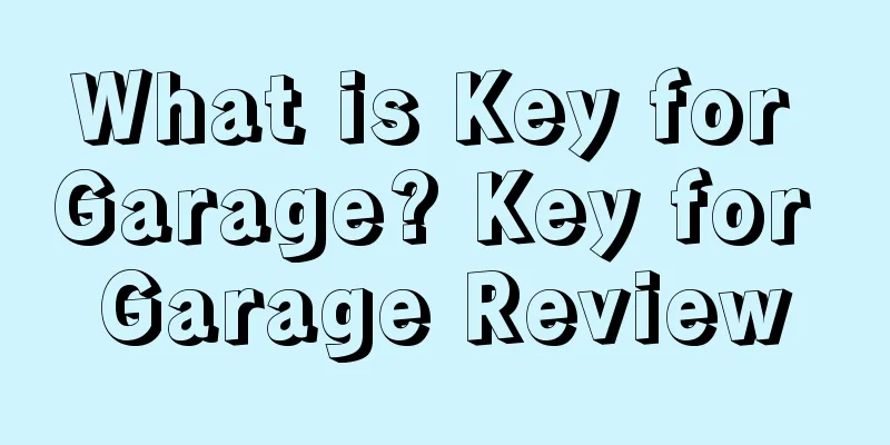 What is Key for Garage? Key for Garage Review