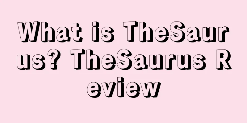 What is TheSaurus? TheSaurus Review