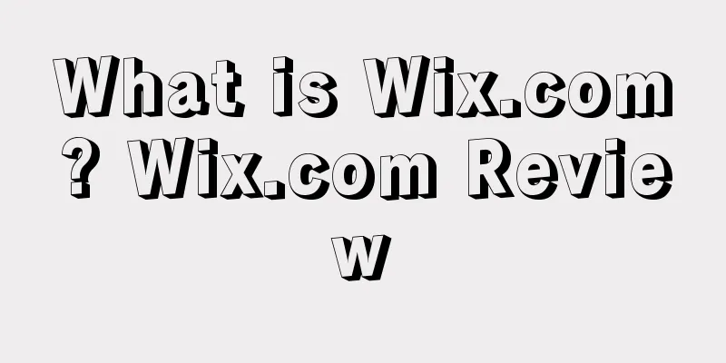 What is Wix.com? Wix.com Review