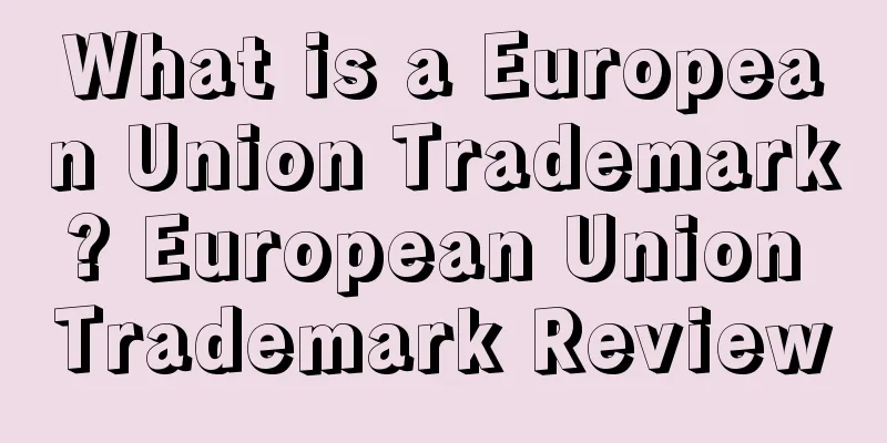 What is a European Union Trademark? European Union Trademark Review