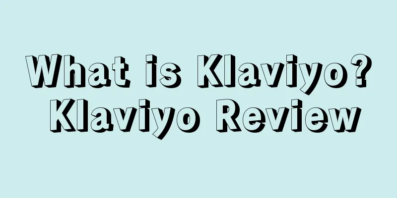 What is Klaviyo? Klaviyo Review
