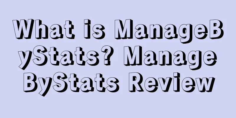 What is ManageByStats? ManageByStats Review