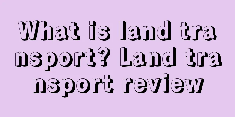 What is land transport? Land transport review